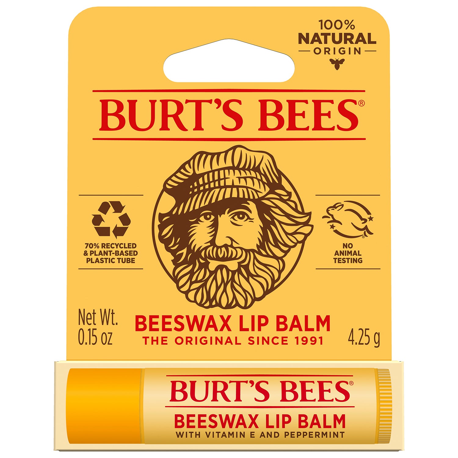 リップバーム 《ビーズワックス》（ミントの香り） Burt's Bees JP